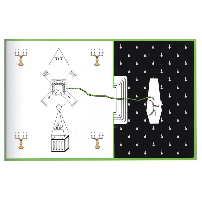 [TABLOGMP5REAAVINY] Tapis de Loge Maître Parfait 5° degré - REAA (Vinyle)