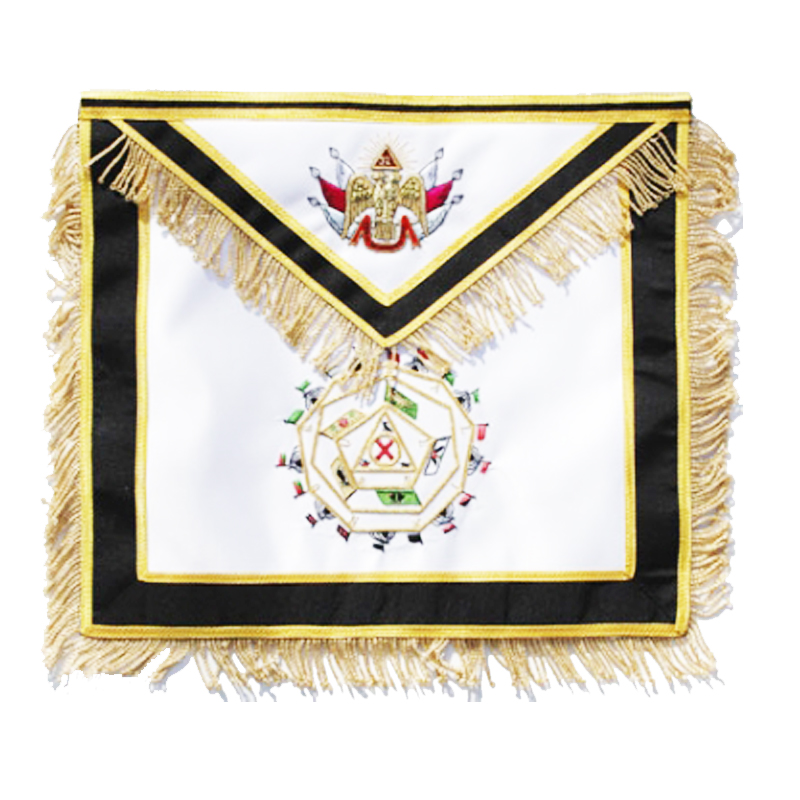 [TAB32SIMI] Tablier Sublime Prince du Royal Secret 32° degré - REAA (Simili cuir)