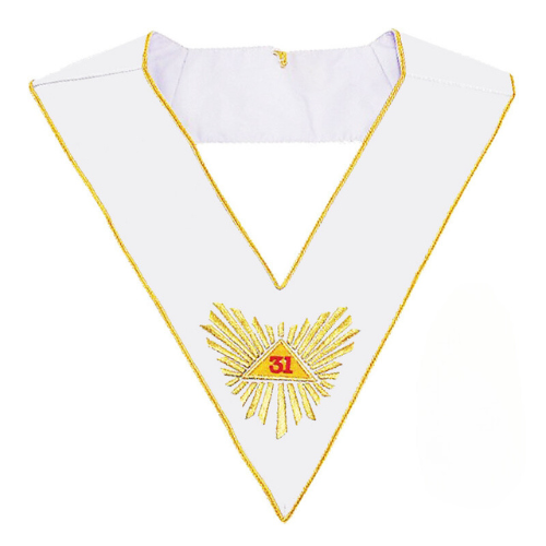 [SAUT31SOIE] Sautoir Souverain Grand Inspecteur Général 31° degré - REAA (Soie)
