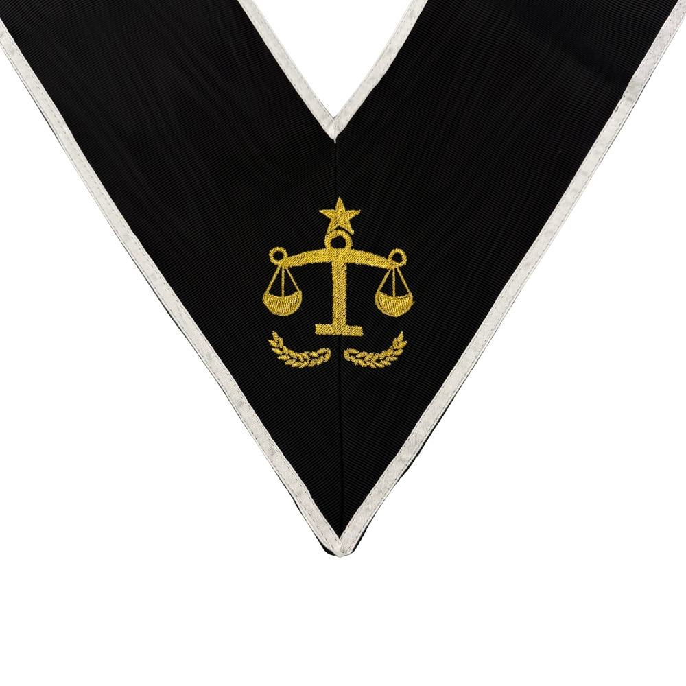 [SAUT301GDJUGESOIE] Sautoir 1° Grand Juge 30° degré - REAA (Soie)