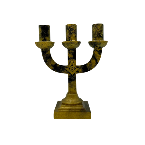 Chandelier maçonnique 3 branches