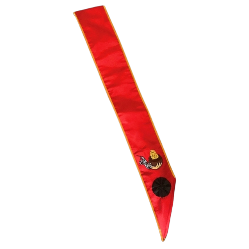 [BAU23MSOIE] Baudrier Chef du Tabernacle 23° degré - REAA (M - 180cm, Soie)