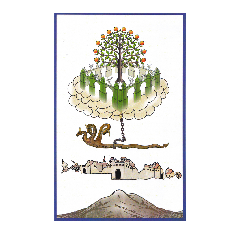 [TABLO19VINYLE] Tapis de Loge Grand Pontife 19° degré - REAA (Vinyle)