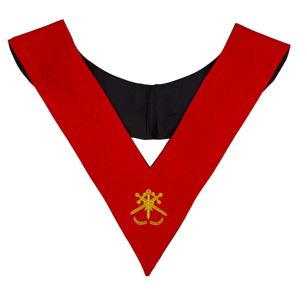 [SAUT18CHEVMCEREMSOIE] Sautoir Chevalier Maître des Cérémonies 18° degré - REAA (Soie)