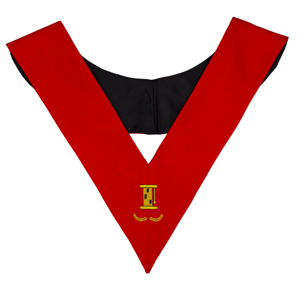 [SAUT18CHEVGTOURSOIE] Sautoir Chevalier Gardien de la Tour 18° degré - REAA (Soie)