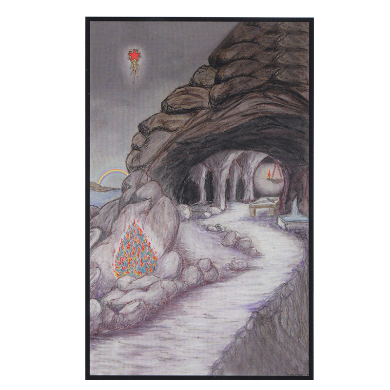 [TABLOGMDN9REAAVINY] Tapis de Loge Maître Élu des Neuf 9° degré - REAA (Vinyle)