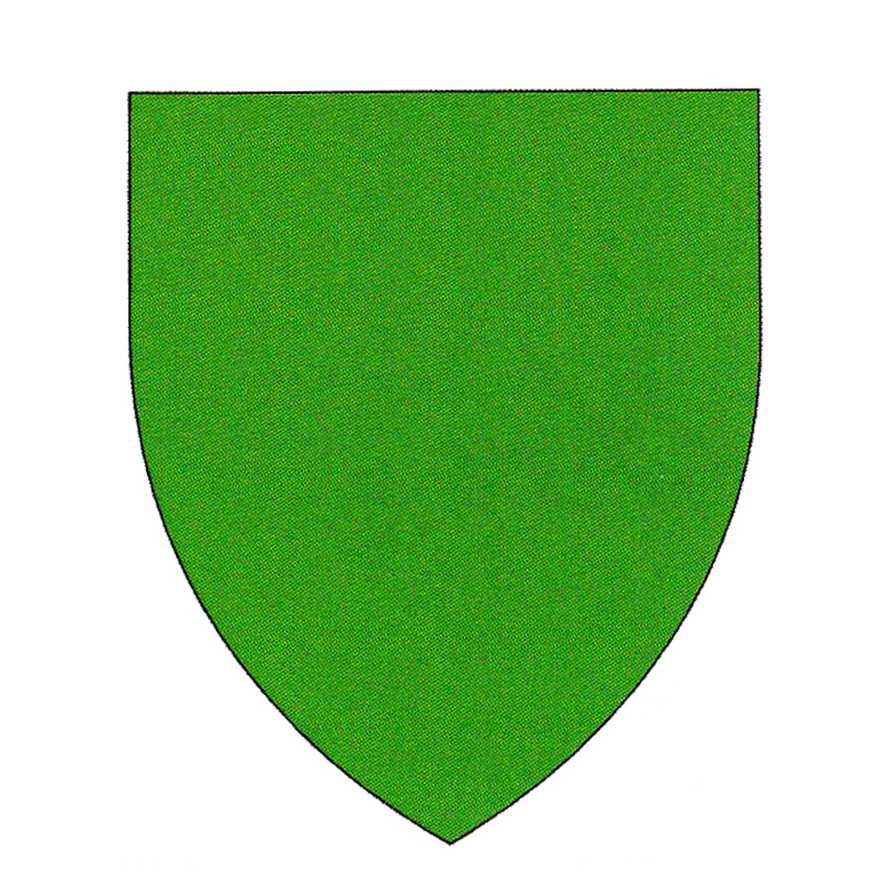[BLASON15VERVINYLE] Blason Vert Chevalier d'Orient 15° degré - REAA (Vinyle)