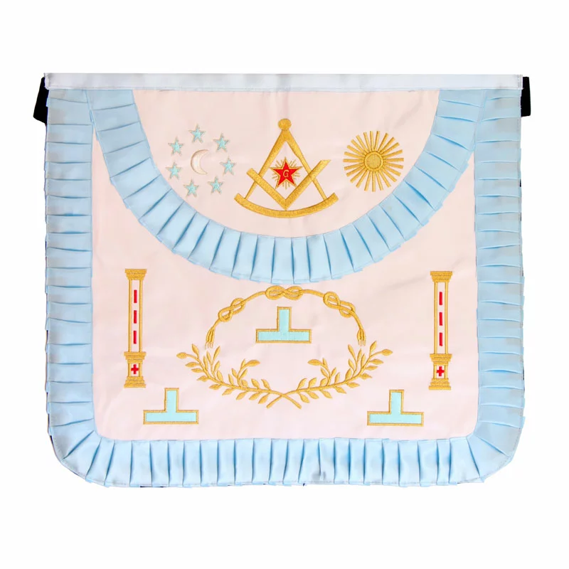 [RRFTTVENECOLONSIMI] Tablier Vénérable Maître - Rite Français Traditionnel RFT (Simili cuir)