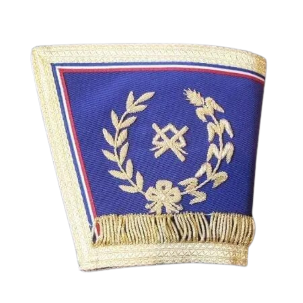 [GLFFMANCH1GS] Manchettes Fonction Grand Officier National Grande Tenue - GLNF (1° Grand Surveillant Nat.)