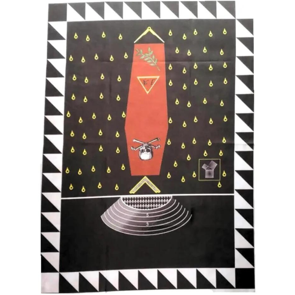 [TAP3RERVIN] Tapis de Loge 3° degré - RER (Vinyle)