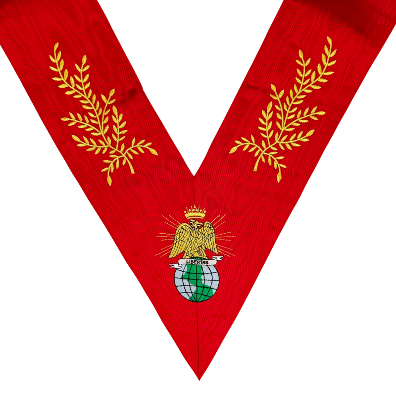 [RFTCFSAUTLIBERT4SOIE] Sautoir Libertas 4° Ordre - RFT (Chapitre Français) (Soie)