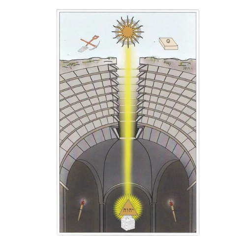 [TABLOGCHEVRA13VINY] Tapis de Loge Chevalier Royal Arche 13° degré - REAA (Vinyle)