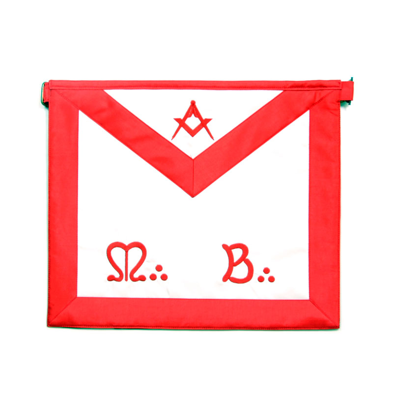 [GLFFTABMBECSIMI] Tablier Maîtresse MB Équerre Compas - GLFF (Simili cuir)