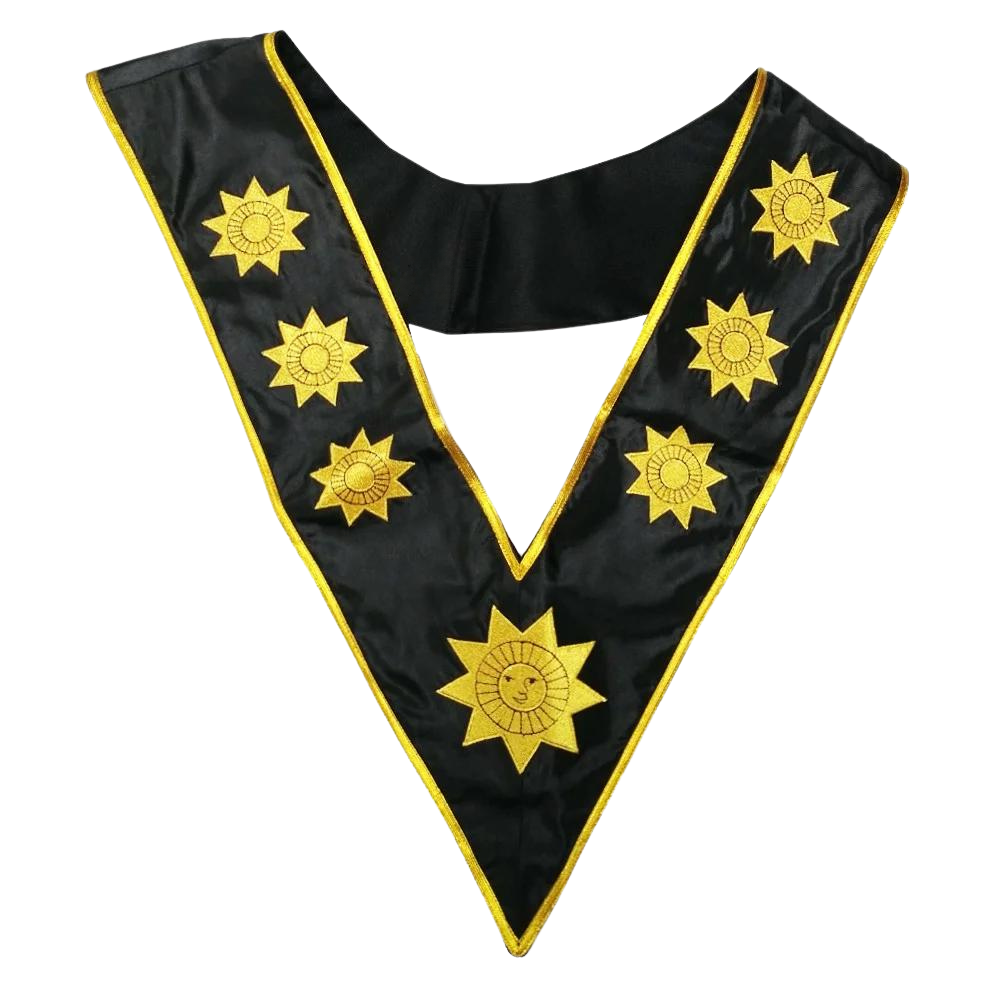 [MEMSUPSAUTCHEVORSOIE] Sautoir Illustre Chevalier de la Toison d’Or - Rite de Memphis (Soie)