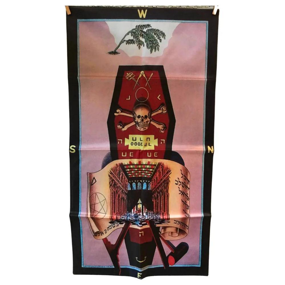 [TAPISEMULA3VINYLE] Tapis de Loge 3° degré - Rite Émulation (Vinyle)