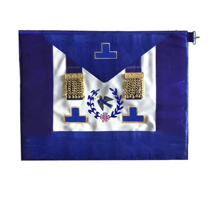 [GLDFTABNATGDOFFPTBRO1S] Tablier National Grand Officier Petite Tenue - GLNF (Brodé, 1° Grand Surveillant Nat.)