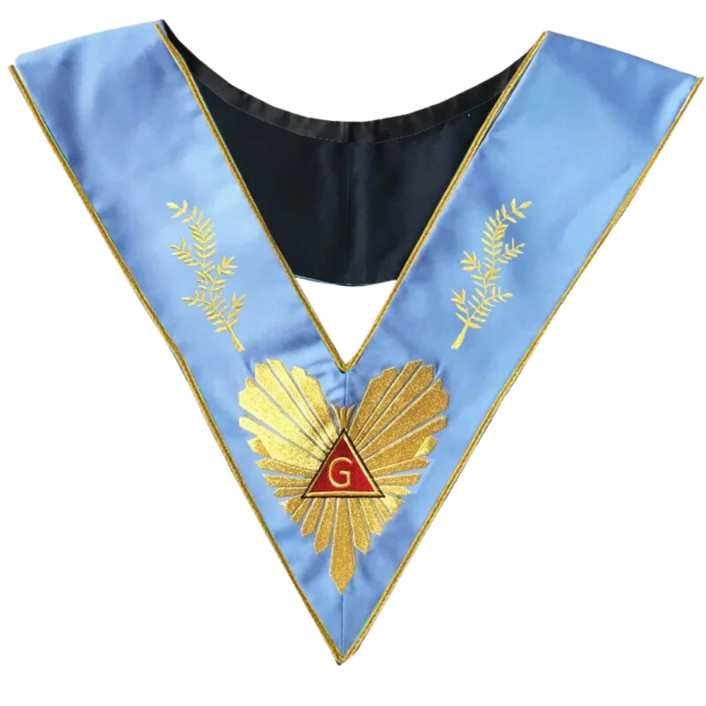 Sautoir Vénérable Maître Rameaux - Rite Français Traditionnel RFT