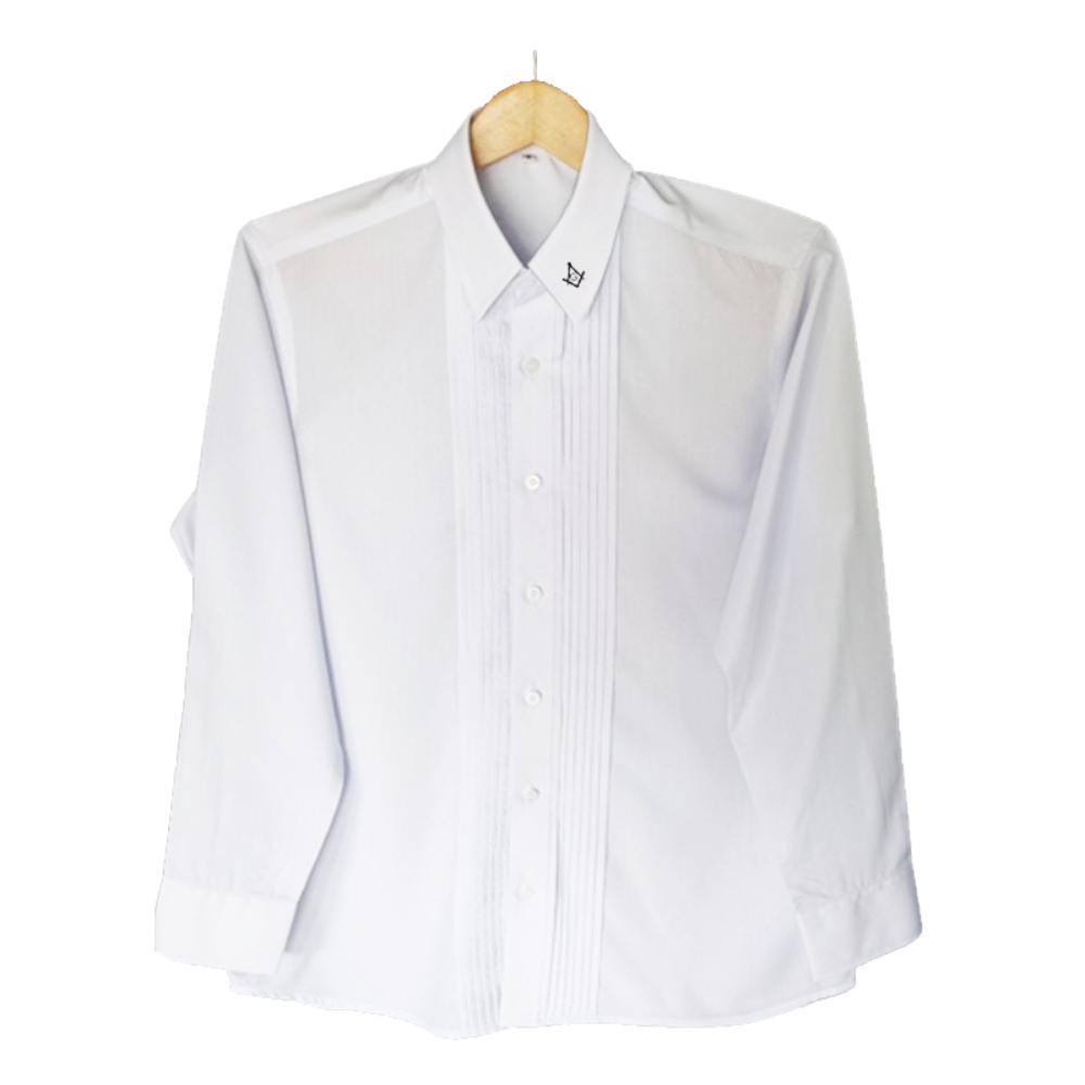 [CHEMISECS] Chemise Maçonnique - Equerre Compas (S)