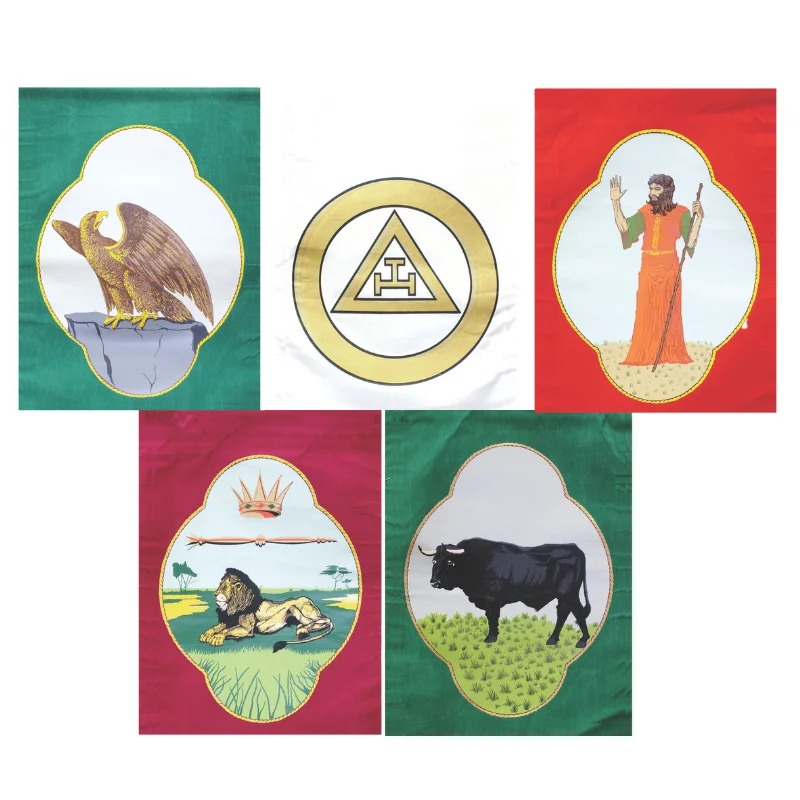 [5BANTRIBISRAELARVIN] 5 Bannières des Tribus d’Israël – Arche Royale (Vinyle)