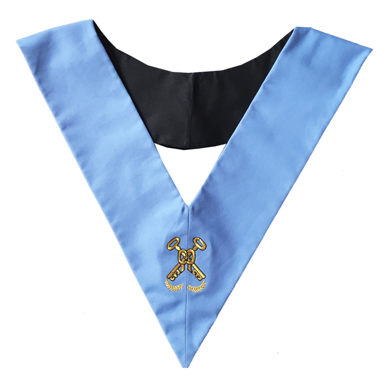 [RFTSAUTRESSOI] Sautoir Trésorier - Rite Français Traditionnel RFT (Soie)