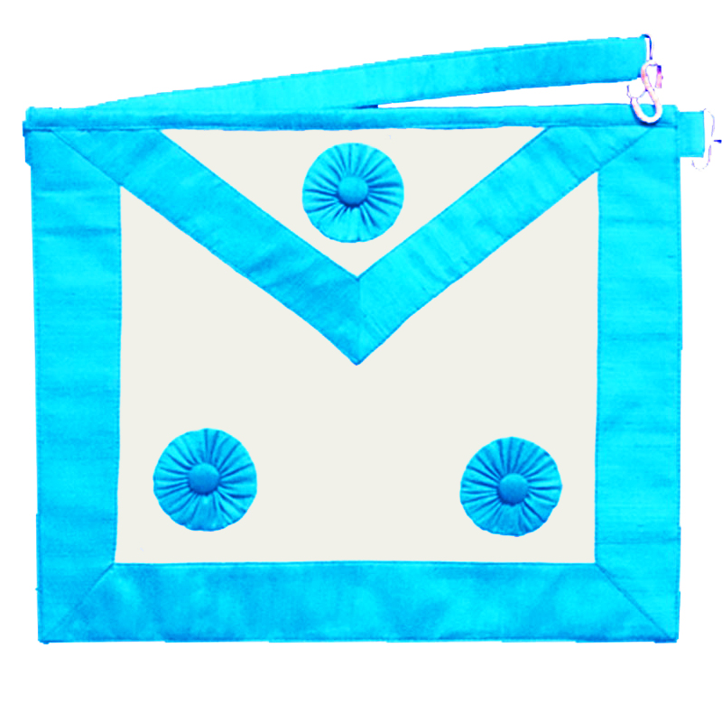 [RFGTABM3RSIMI] Tablier Maître 3 Rosettes - Rite Français GroussierRFG (Simili cuir)