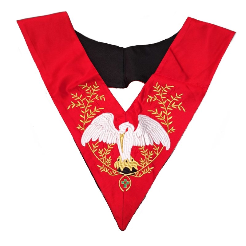Sautoir 18ème REAA Souverain Prince Chevalier Rose-Croix