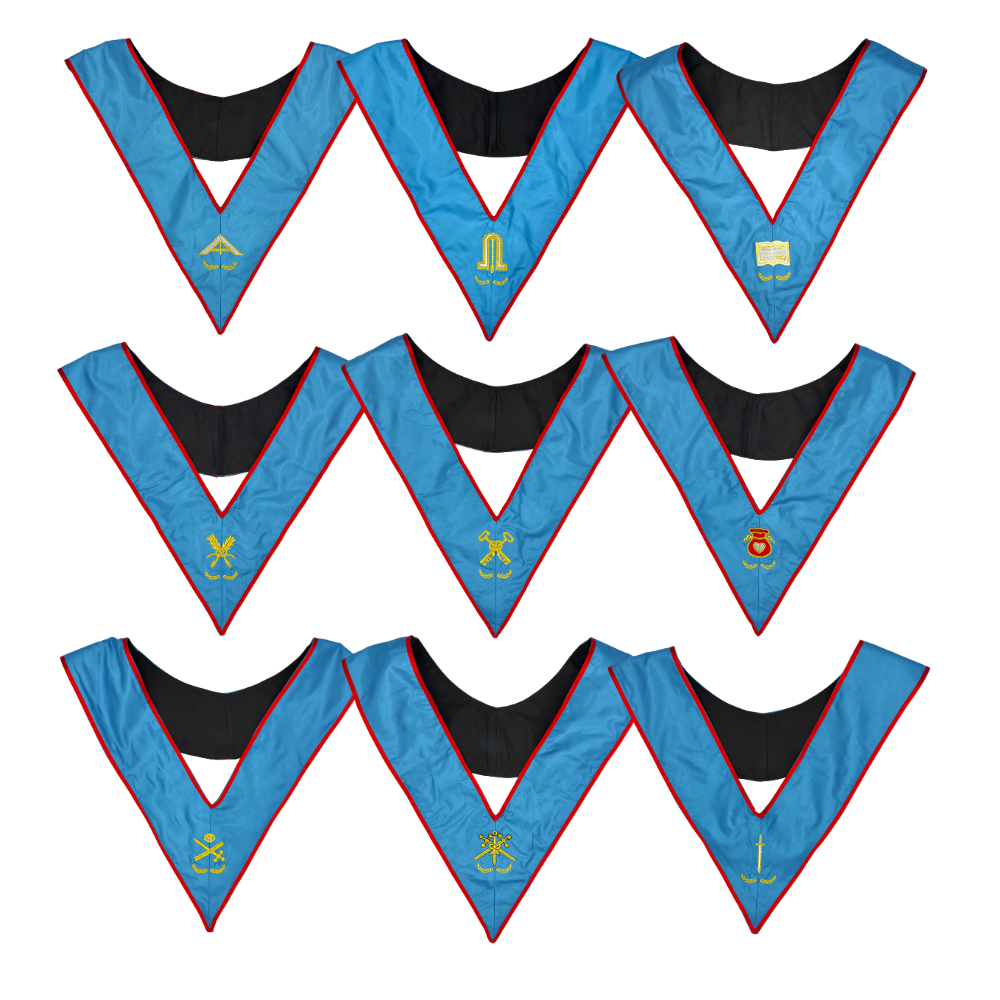 Ensemble 9 Sautoirs Officiers - REAA