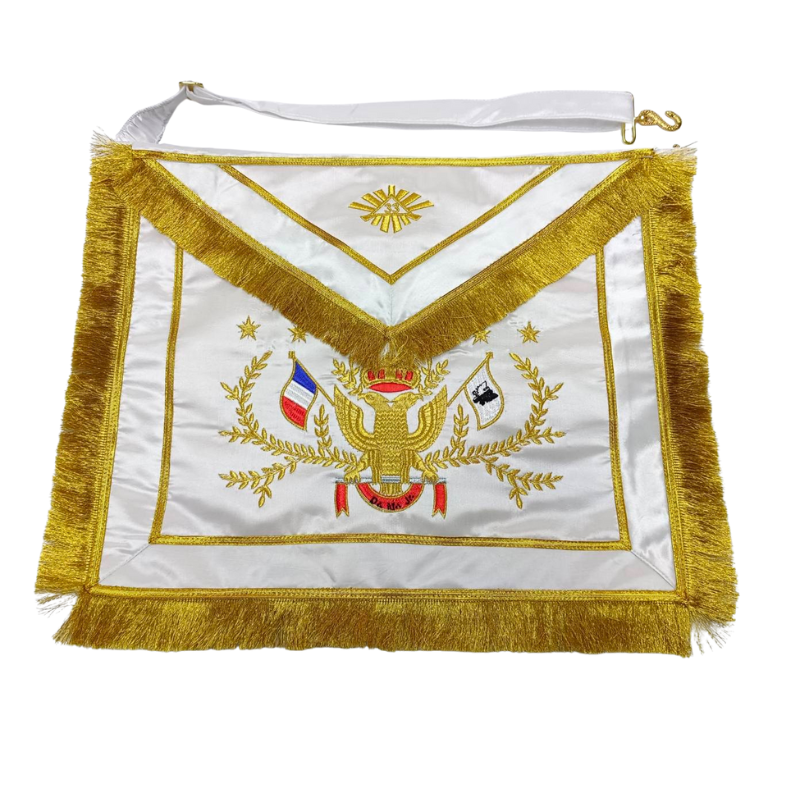 [TAB33REAA] Tablier 33e Degré REAA - Souverain Grand Inspecteur