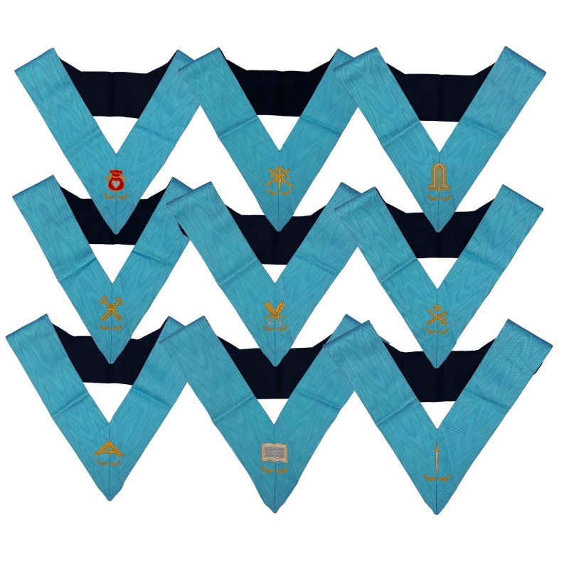 Ensemble 9 Sautoirs Officiers - RFG