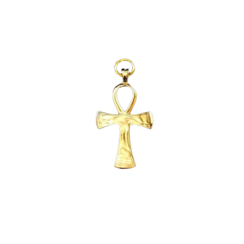 [PENDCROIXANKHDORE] Pendentif Croix de Ankh