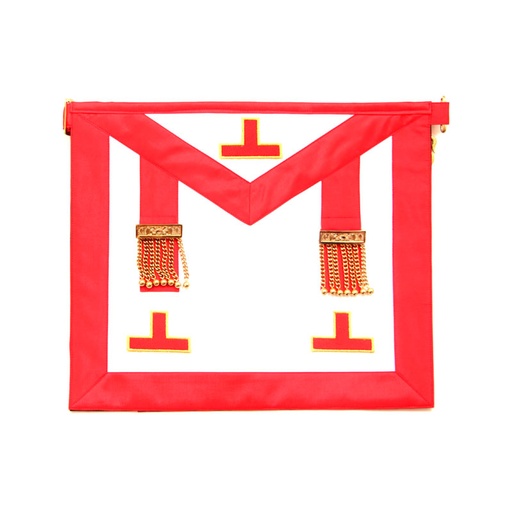 Tablier Vénérable Maître REAA 2 Pendeloques