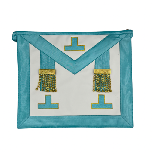 Tablier Vénérable Maître 3 T 2 Pendeloques - Rite Français Groussier RFG