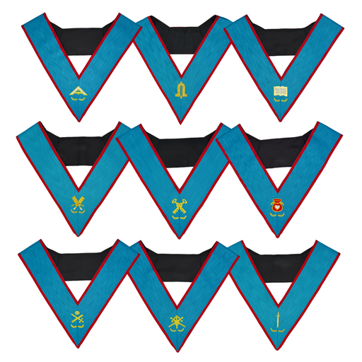 Ensemble 9 Sautoirs Officiers - REAA